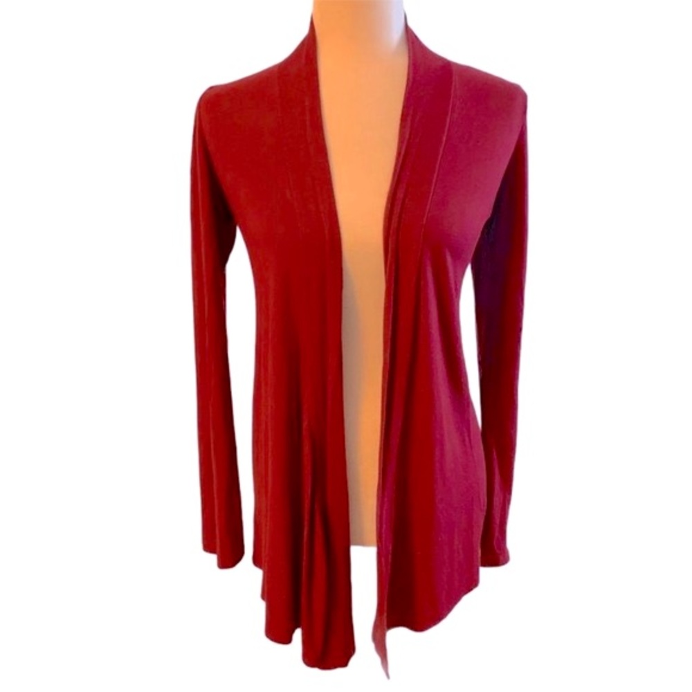 JM Fleurette Open Front Cardigan S